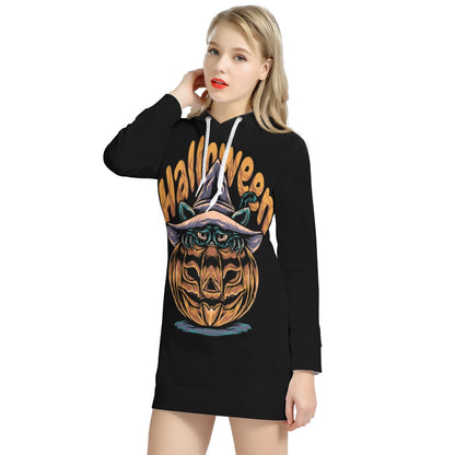 Halloween 2022 Women's Hoodie Dress - Luxtrini, LLC