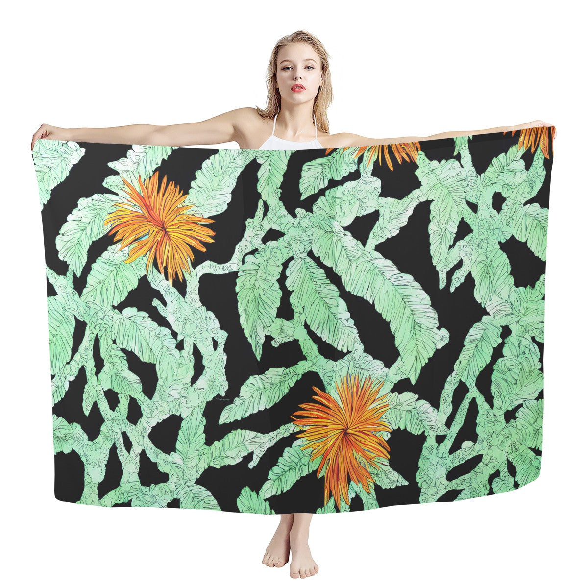 Puakenikeni Sarong Scarf