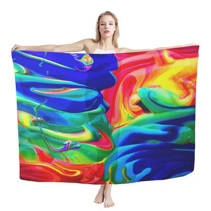 Rainbow Confusion Sarong Scarf