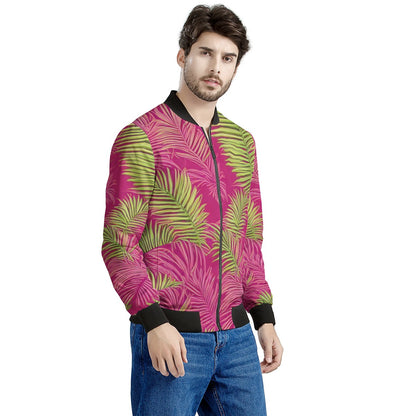 Sago Palm - Good Fortune, Longevity, Wealth Men's Bomber Jacket