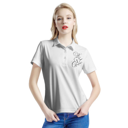 soli Deo gloria Women’s Aloha Polo Shirt