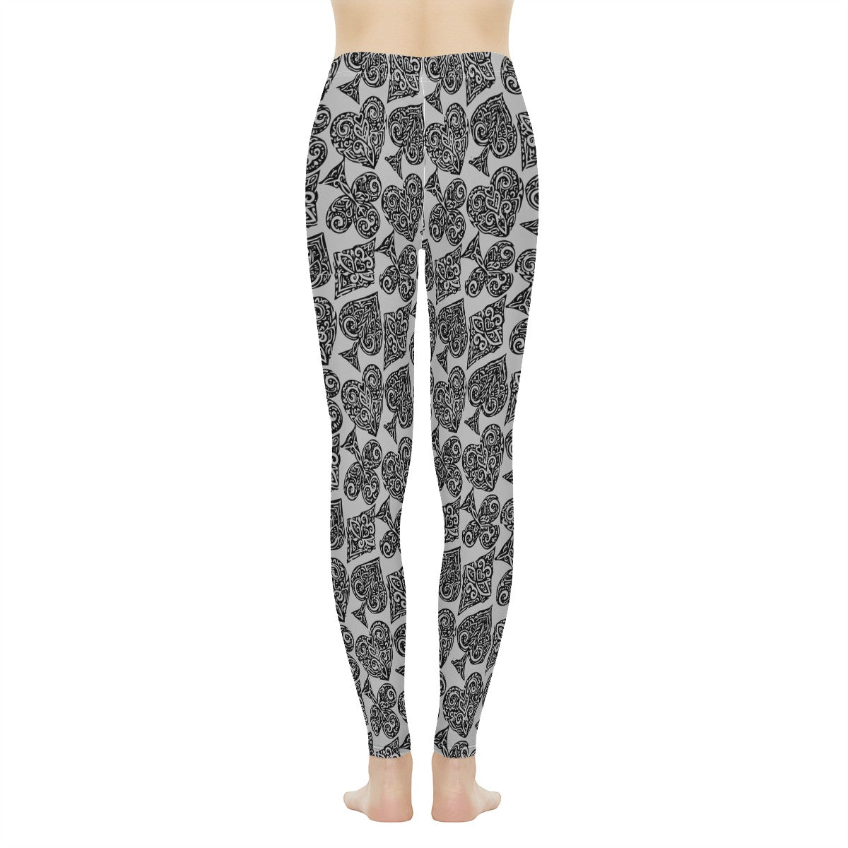 Poker Women's Leggings - Luxtrini, LLC