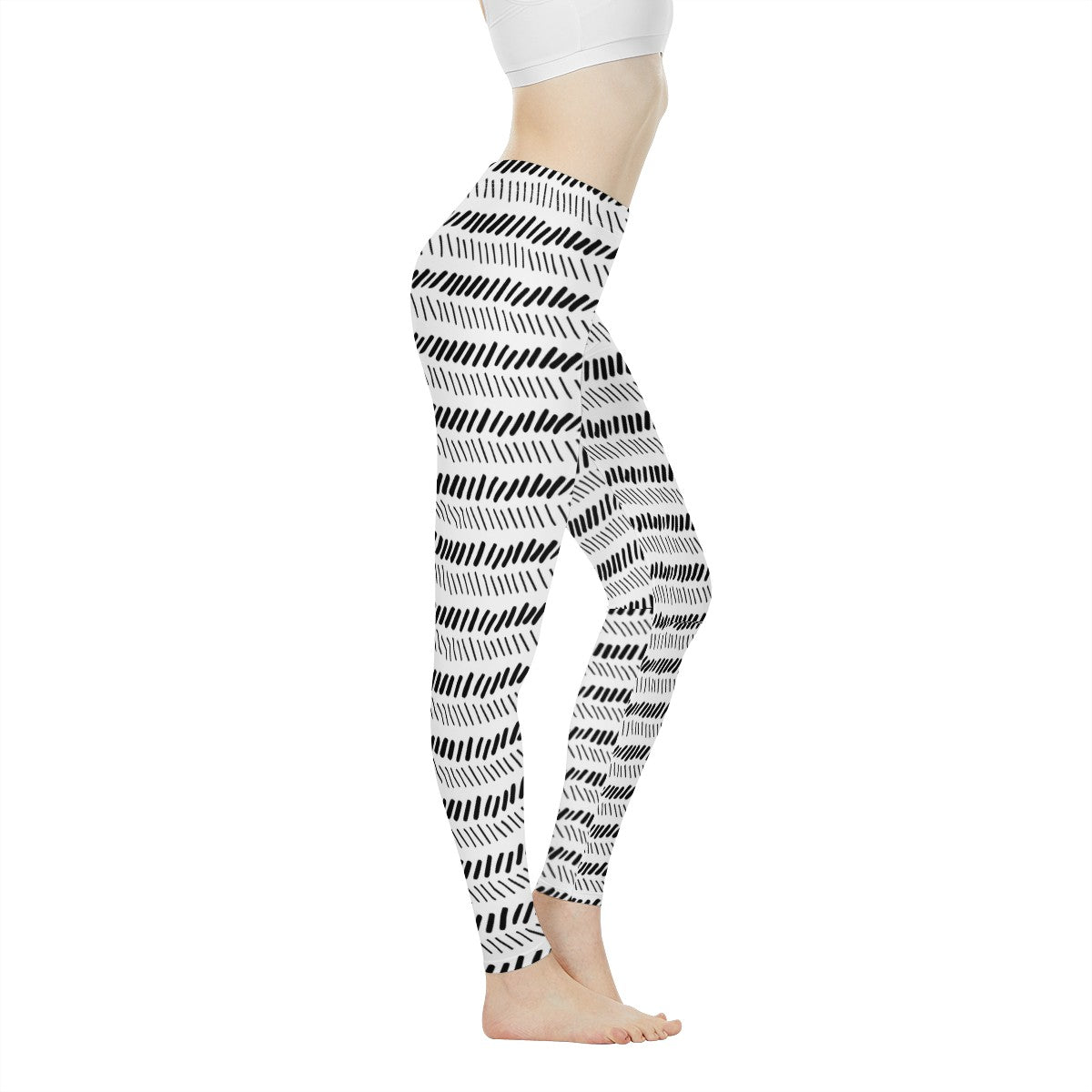 African Mudcloth Women's Leggings - Luxtrini, LLC