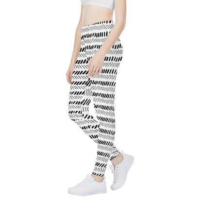 African Mudcloth Women's Leggings - Luxtrini, LLC