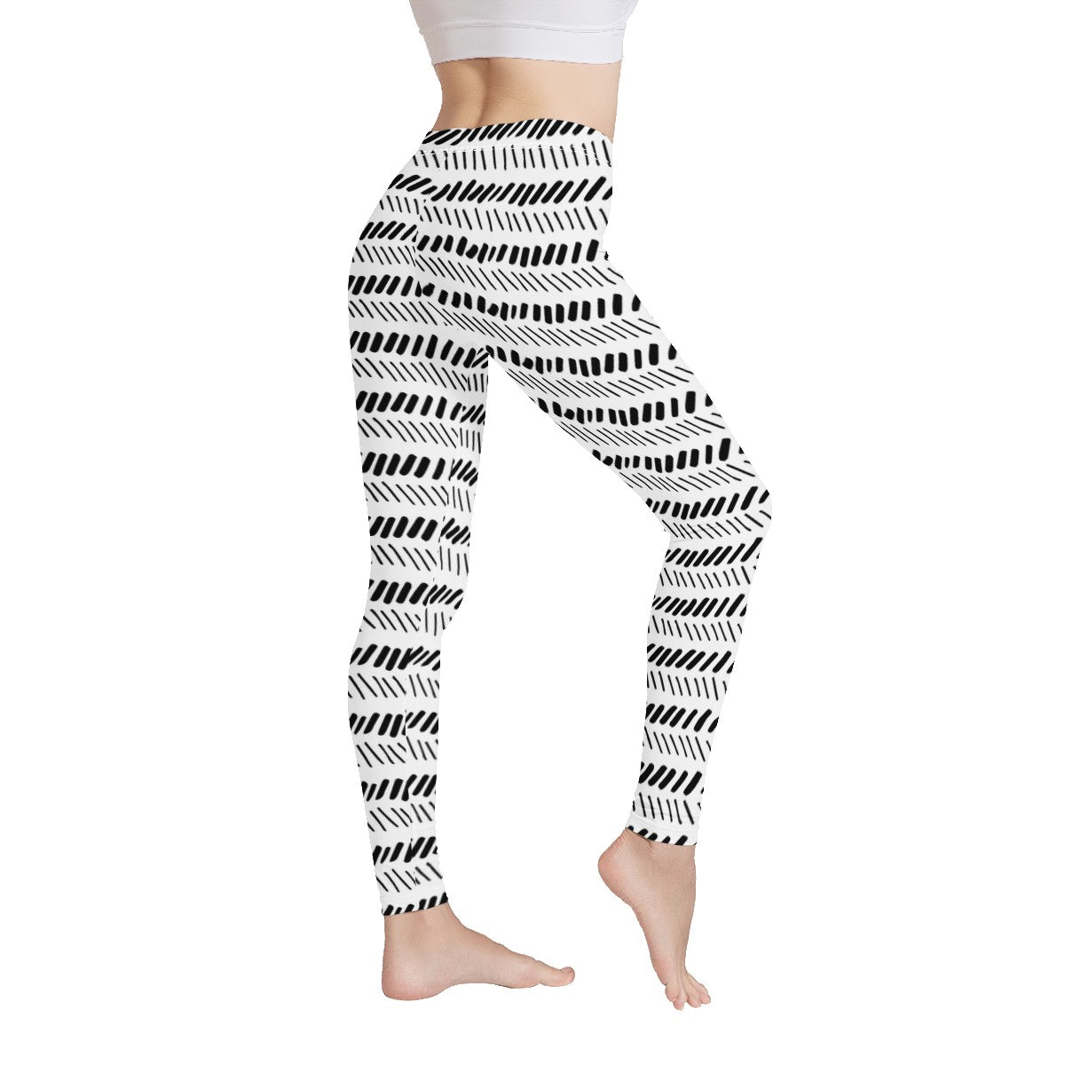 African Mudcloth Women's Leggings - Luxtrini, LLC