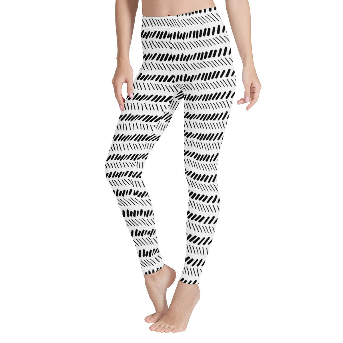 African Mudcloth Women's Leggings - Luxtrini, LLC