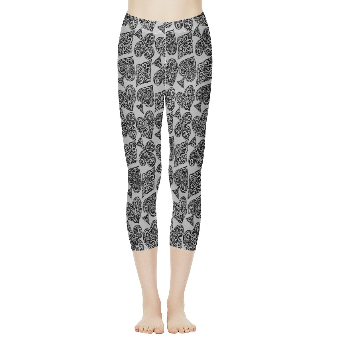 Poker Women's Capris - Luxtrini, LLC