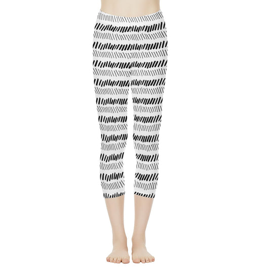 African Mudcloth Women's Capris - Luxtrini, LLC