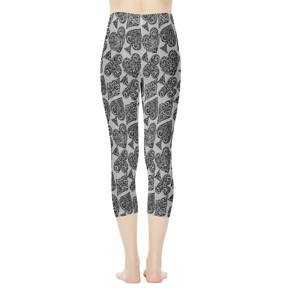 Poker Women's Capris - Luxtrini, LLC