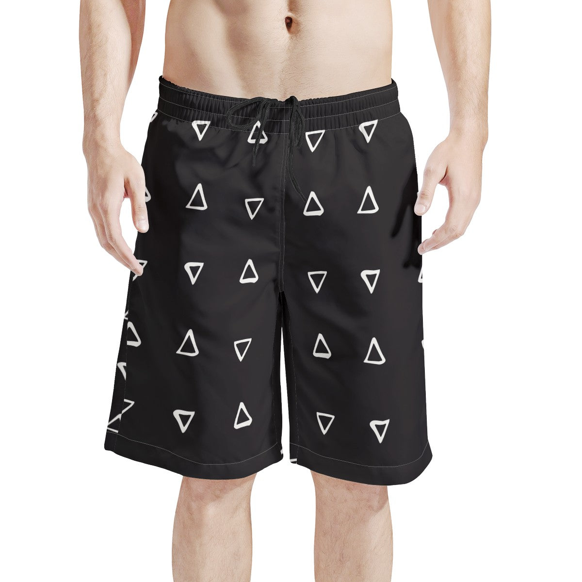 Men's All Over Print Board Shorts - Mudcloth #19 - Luxtrini, LLC