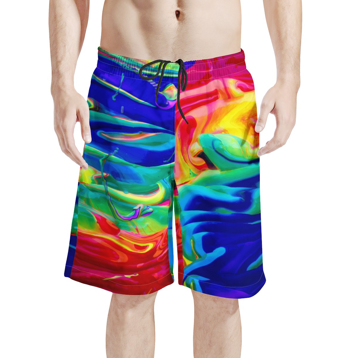 Rainbow Pride | Gay Pride | LGBTQ Pride | Men's Board Shorts | Men's Surf Shorts