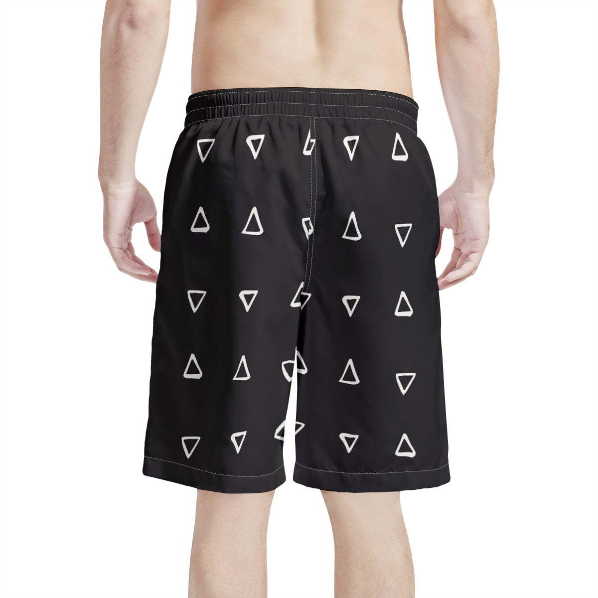 Men's All Over Print Board Shorts - Mudcloth #19 - Luxtrini, LLC