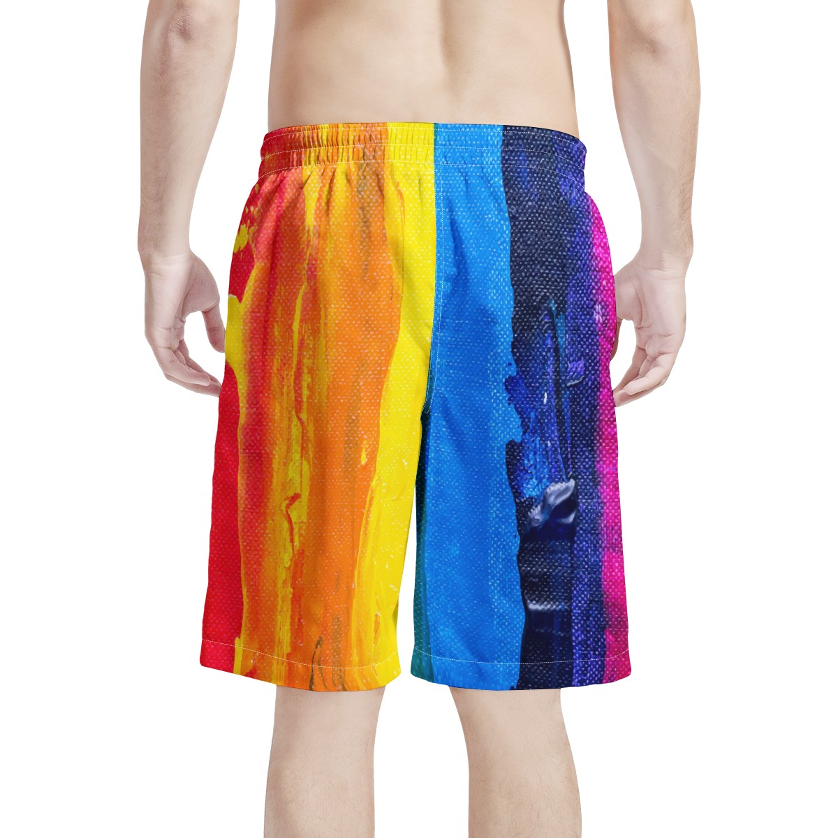 Rainbow Pride | Gay Pride | LGBTQ Pride | Men's Board Shorts | Men's  Surf Shorts