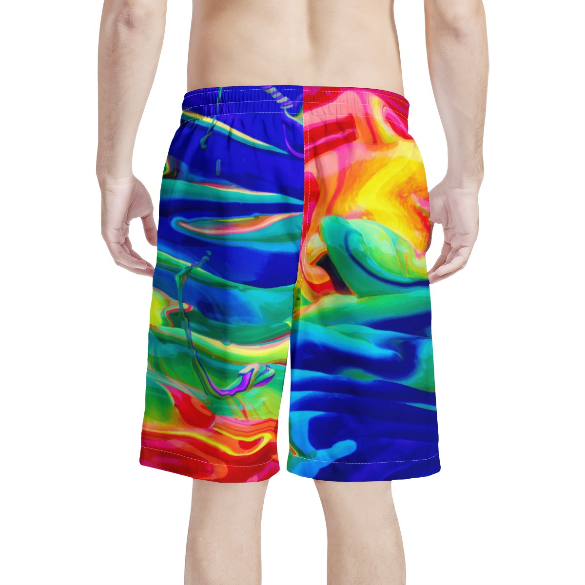 Rainbow Pride | Gay Pride | LGBTQ Pride | Men's Board Shorts | Men's Surf Shorts