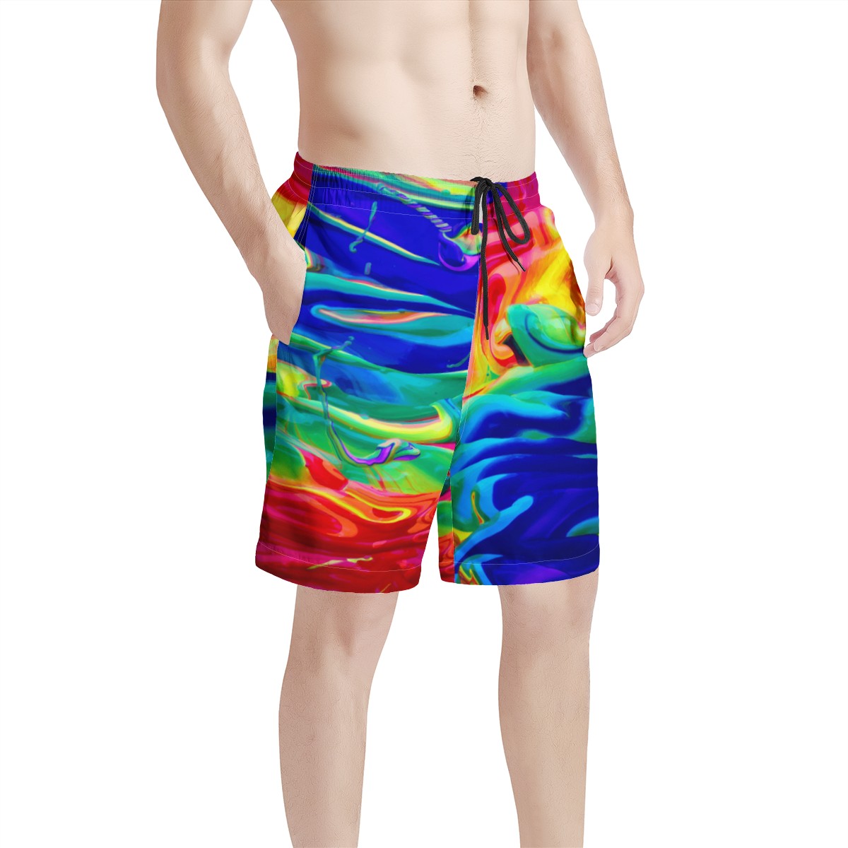 Rainbow Pride | Gay Pride | LGBTQ Pride | Men's Board Shorts | Men's Surf Shorts