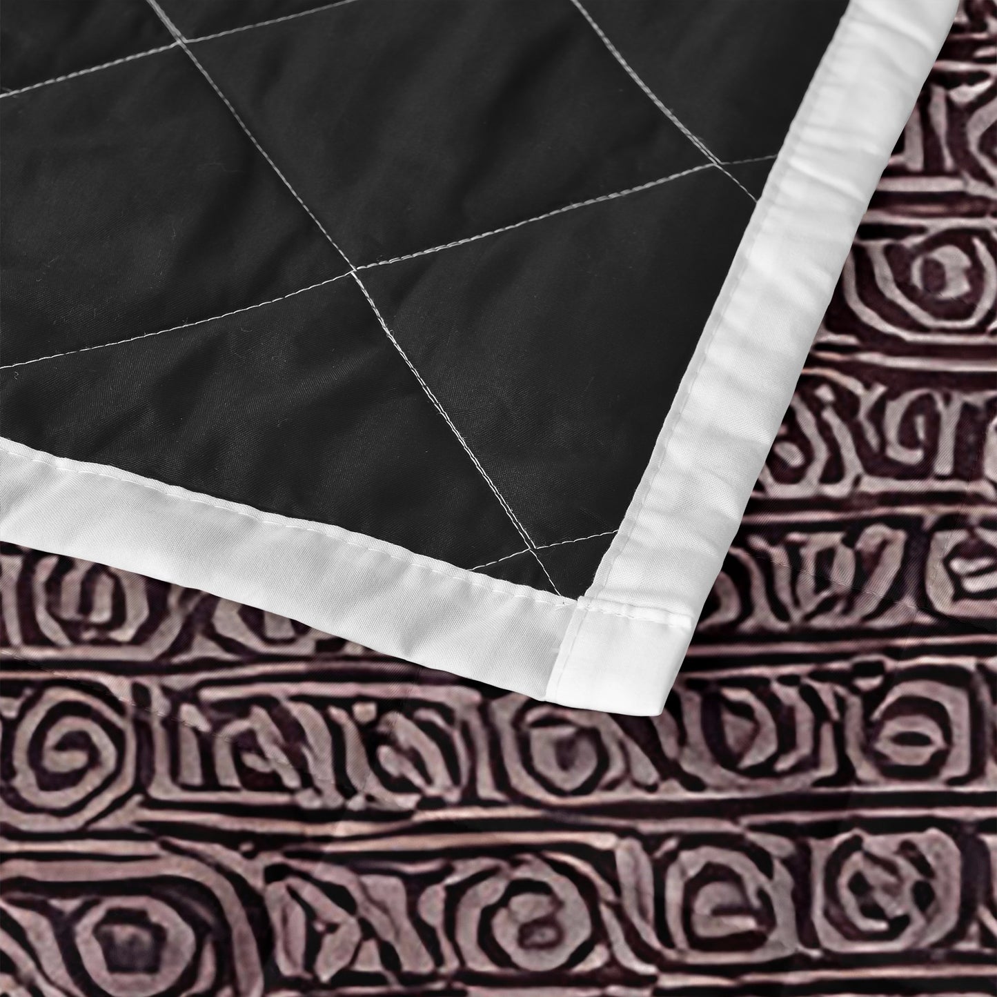 African Ethnic Mudcloth Quilt Bed Set