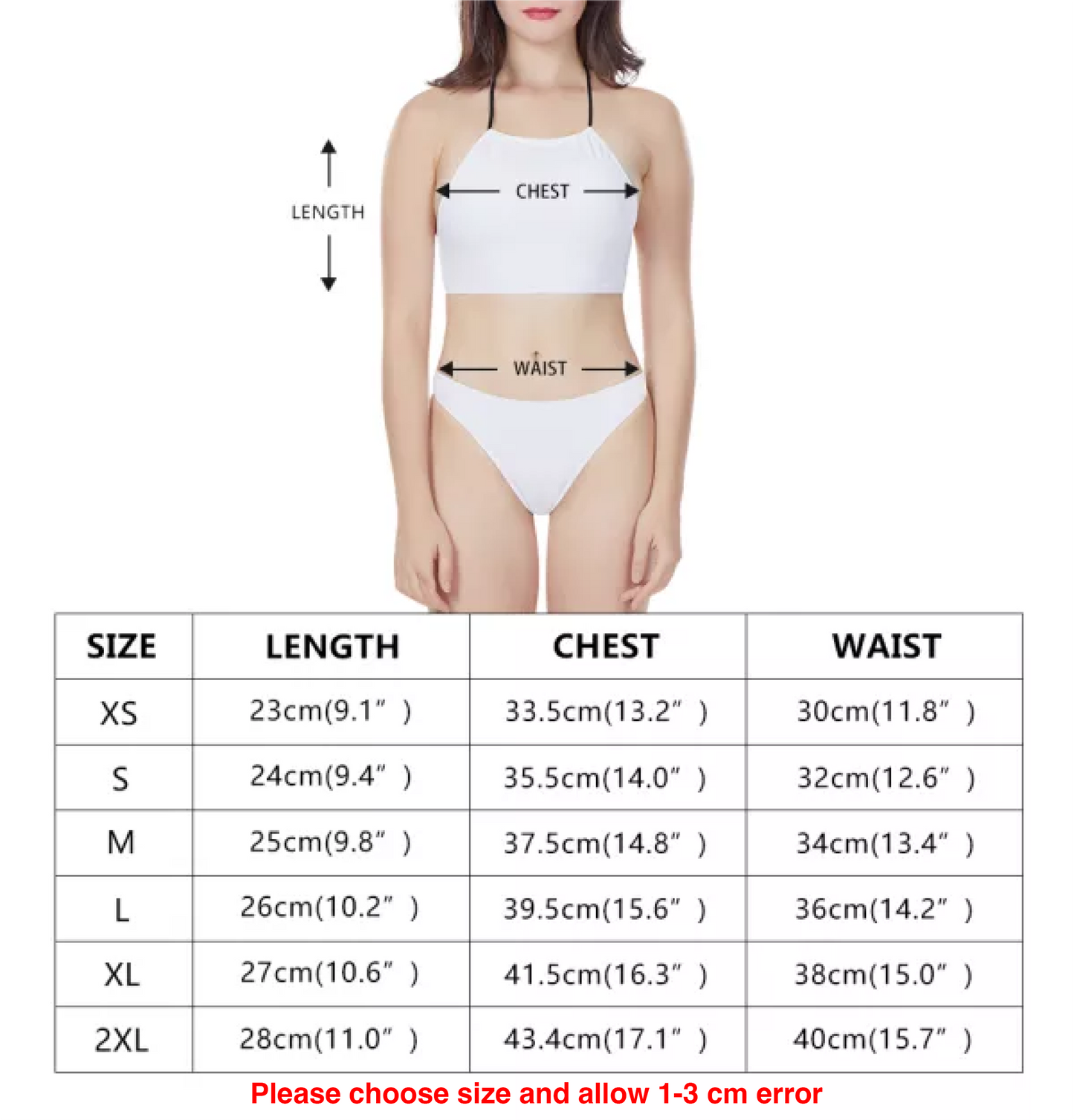 Lauae Purple and Yellow New Women's High Neck Bikinis Swimsuit