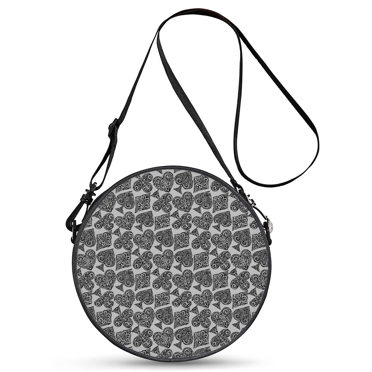 Poker Round Satchel Bags - Luxtrini, LLC