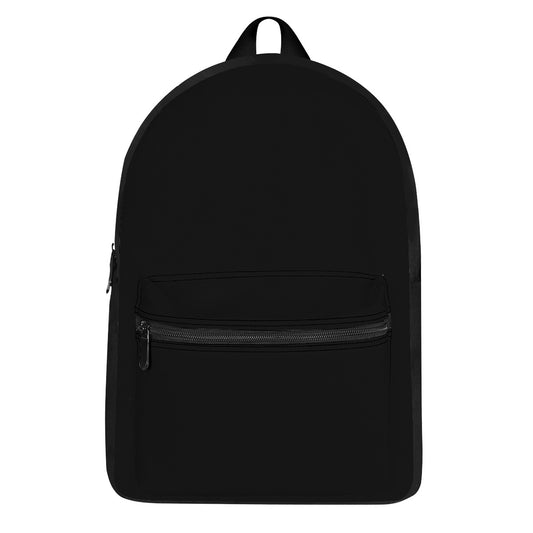 Black Canvas Backpack