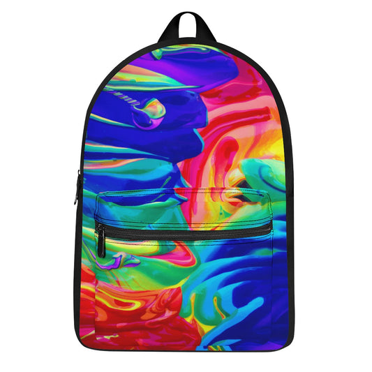 Rainbow Pride | Gay Pride | LGBTQ Pride | Confusion Canvas Backpack