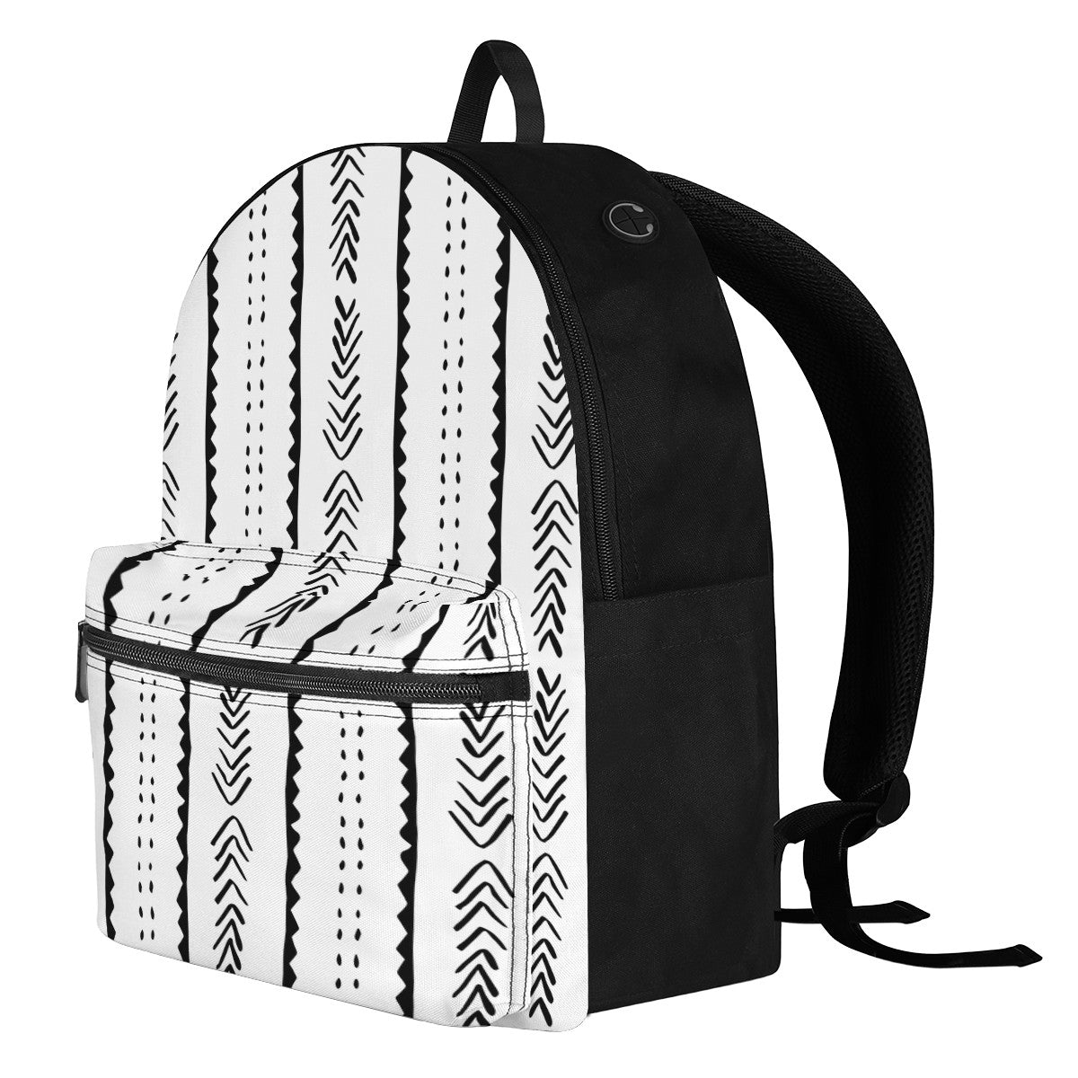 Mudcloth #20 Canvas Backpack