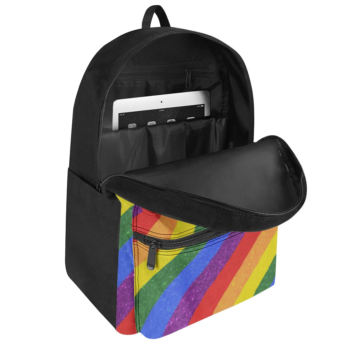 Rainbow Canvas Backpack