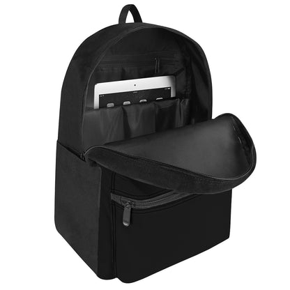 Black Canvas Backpack