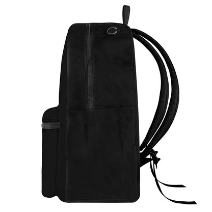 Black Canvas Backpack