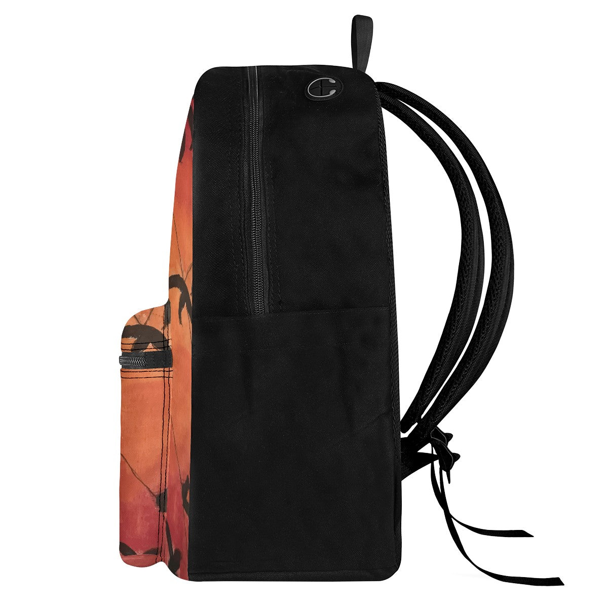 Bamboo at Sunset Canvas Backpack