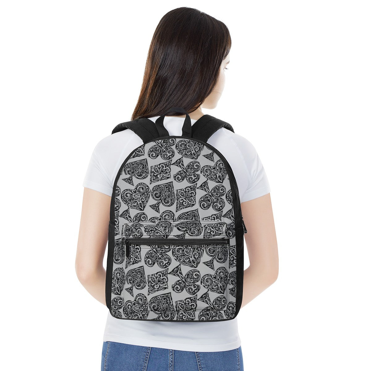 Poker Canvas Backpack - Luxtrini, LLC