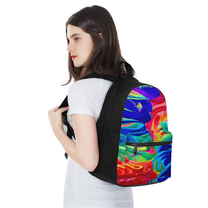 Rainbow Pride | Gay Pride | LGBTQ Pride | Confusion Canvas Backpack