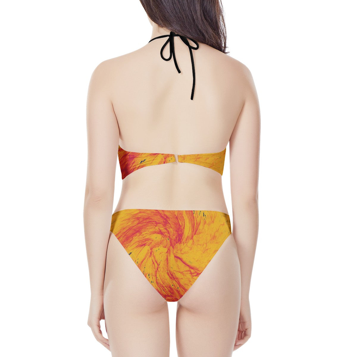 Pele's Fire New Women's High Neck Bikinis Swimsuit