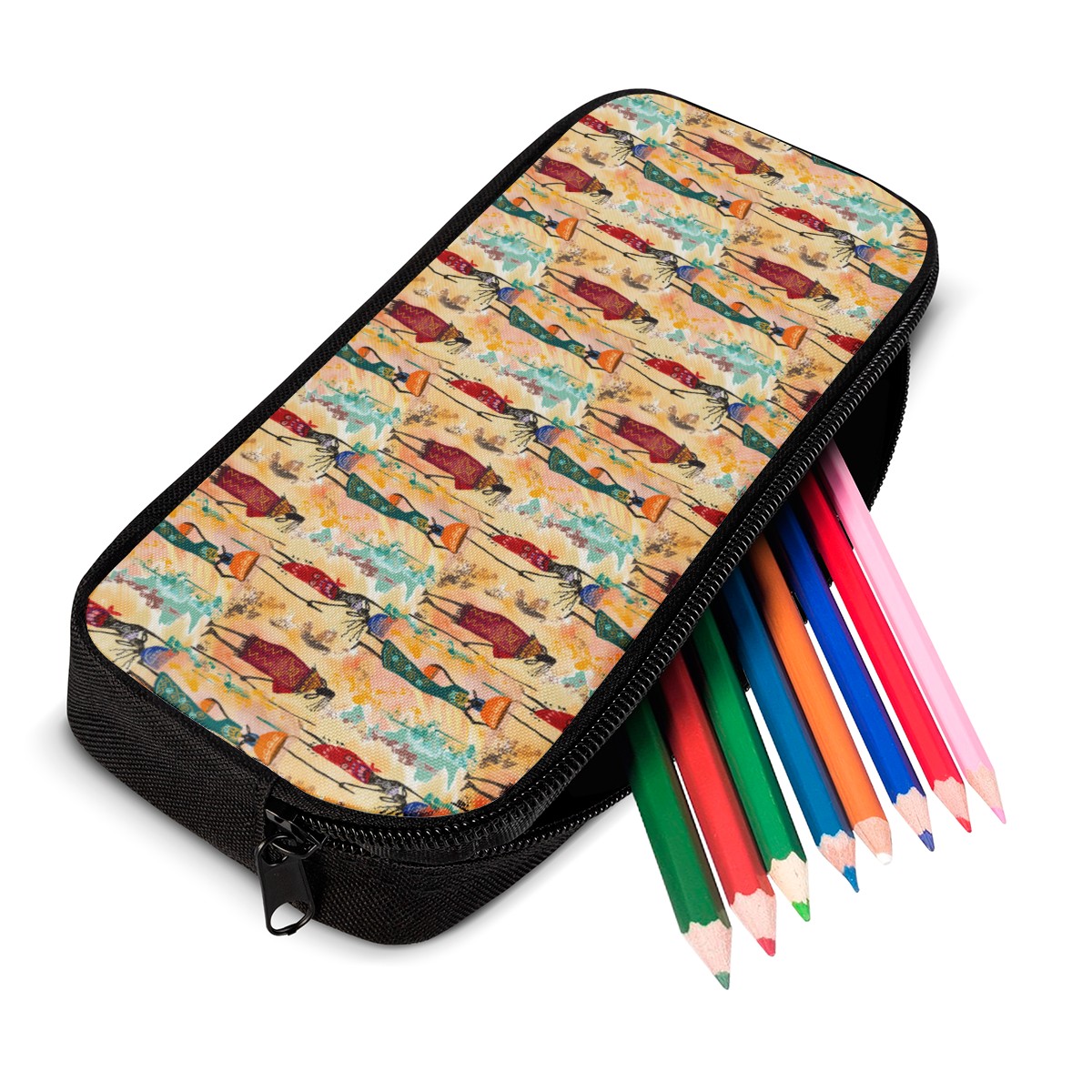 Tribal pattern Pencil Bags