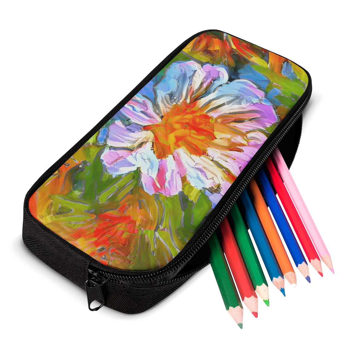 Petunia Flower Pencil Bags