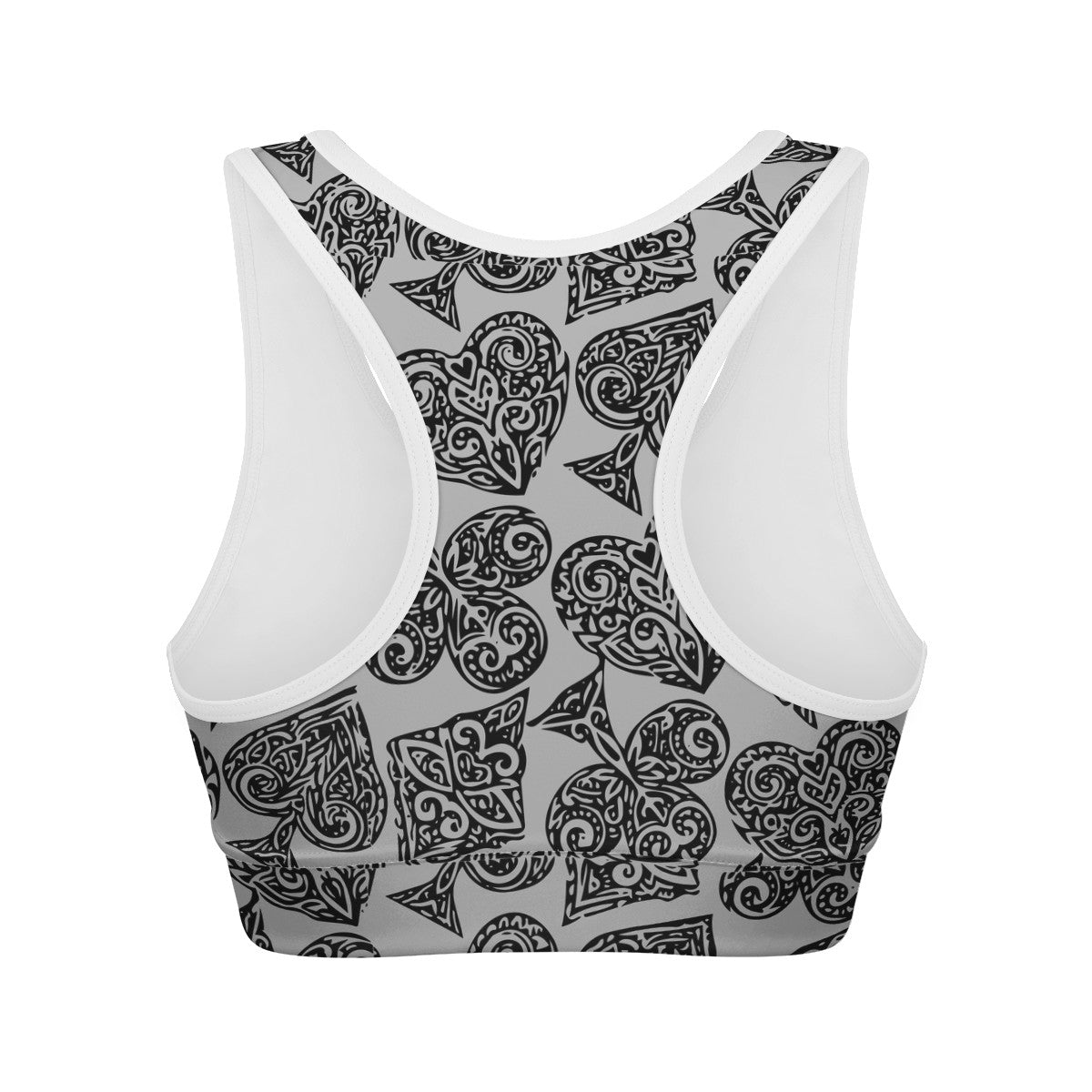 Poker Women Sports Bras - Luxtrini, LLC