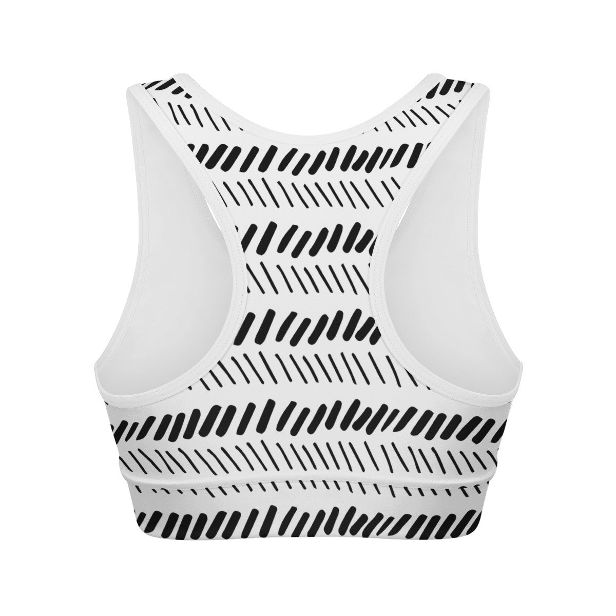 African Mudcloth Women Sports Bras - Luxtrini, LLC