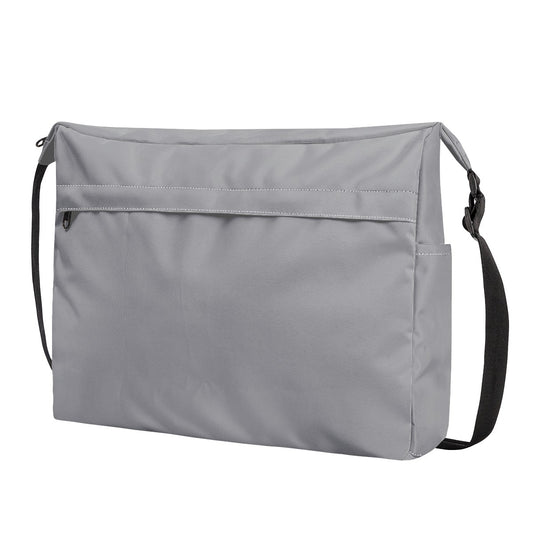 Silver Gray New Messenger Bag