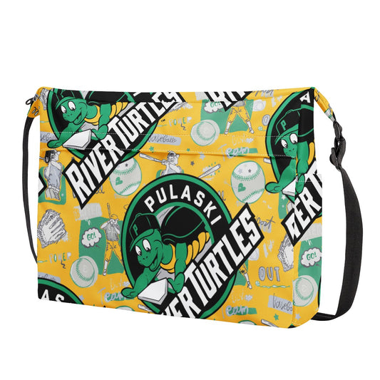 Pulaski River Turtles Fan New Messenger Bag