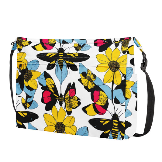 Bees and Sunflowers New Messenger Bag