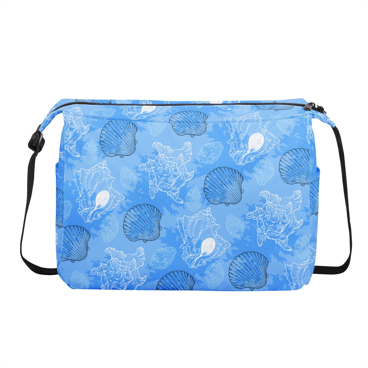 Blue Seashell Ocean New Messenger Bag