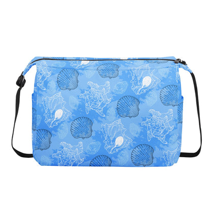 Blue Seashell Ocean New Messenger Bag