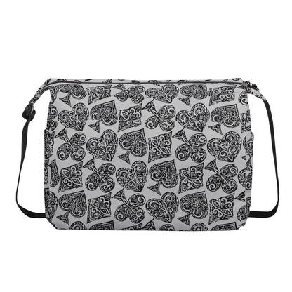 Poker New Messenger Bag - Luxtrini, LLC