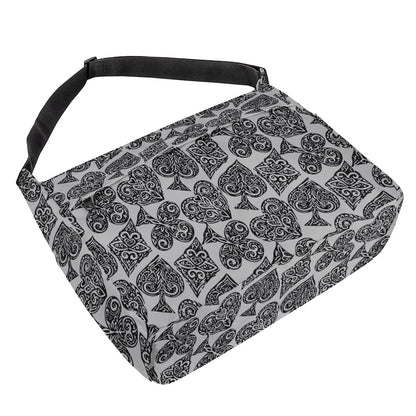 Poker New Messenger Bag - Luxtrini, LLC