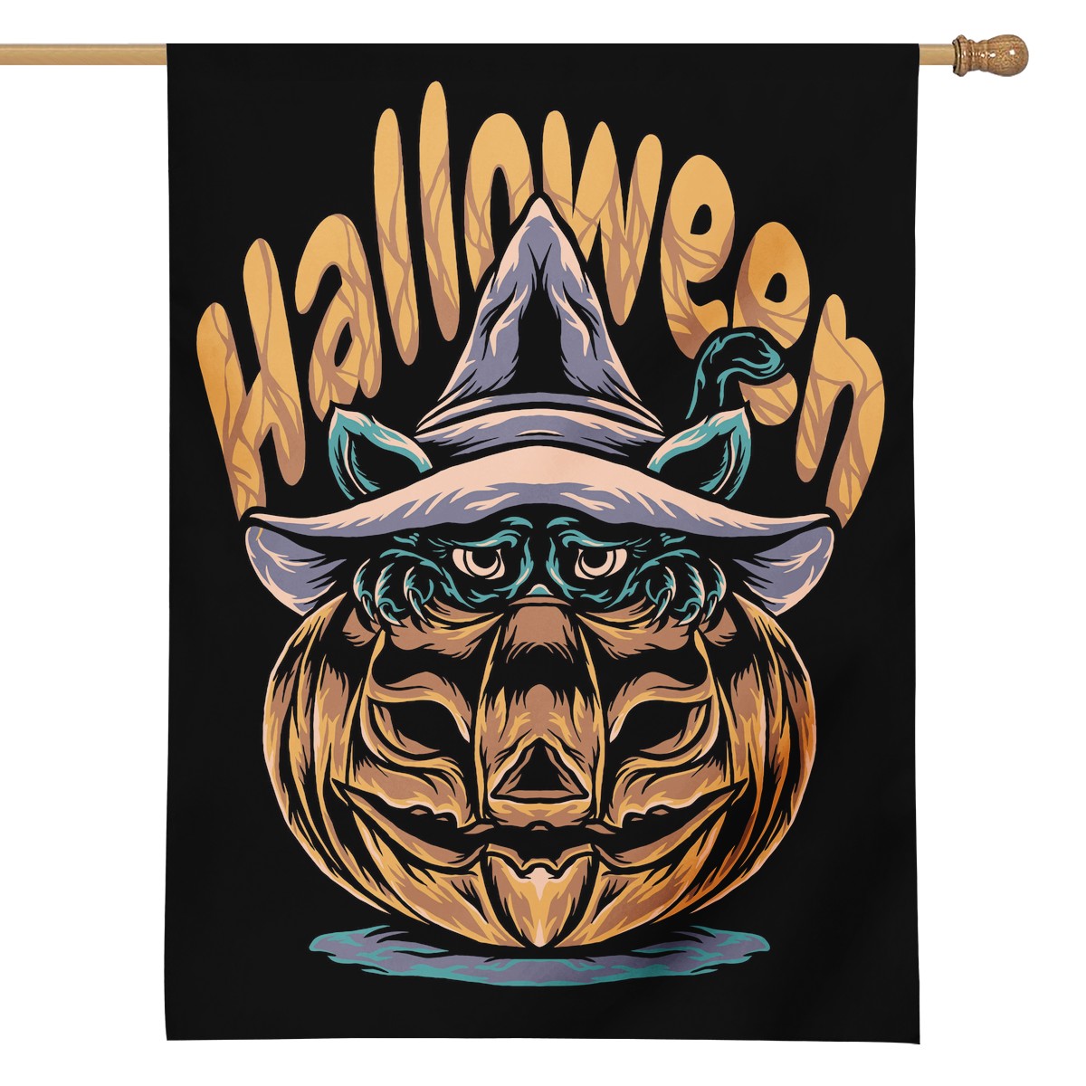 Halloween 2022 House Flags - Luxtrini, LLC