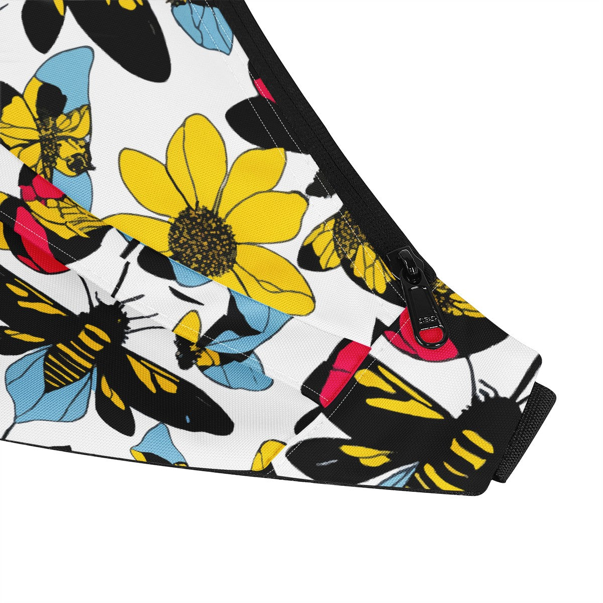 Bees and Sunflowers Large Fanny Bag