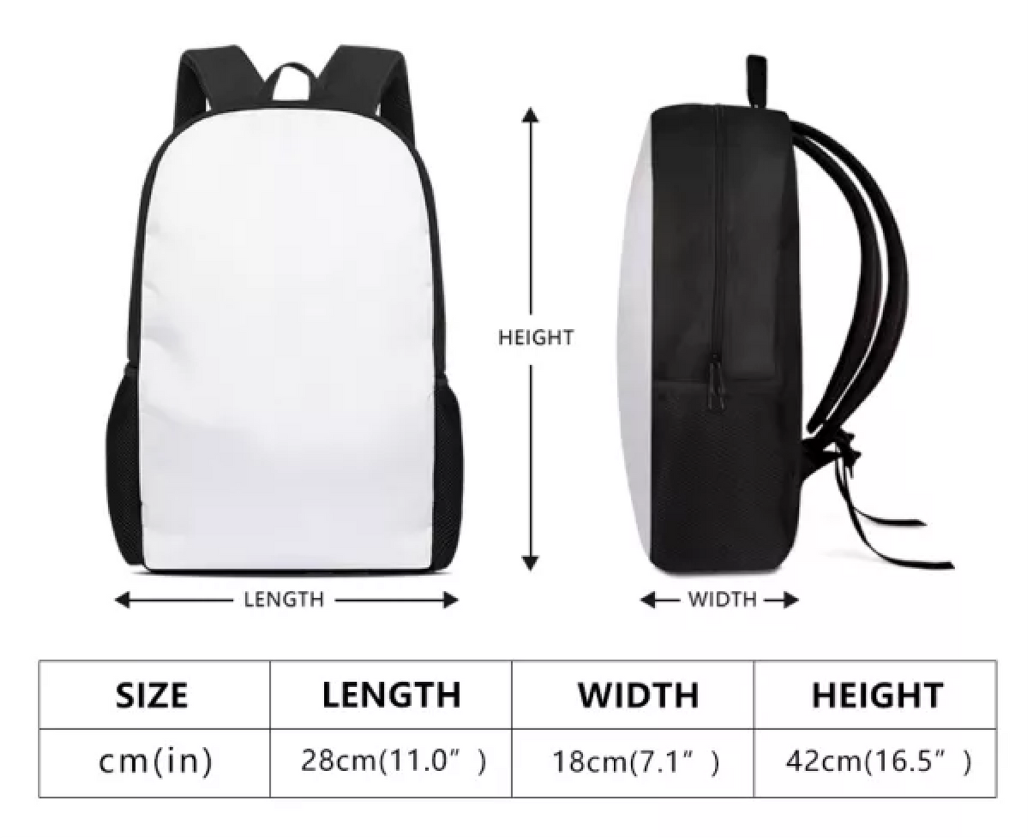 Rainbow Pride | Gay Pride | LGBTQ Pride | Confusion Kids Black Chain Backpack