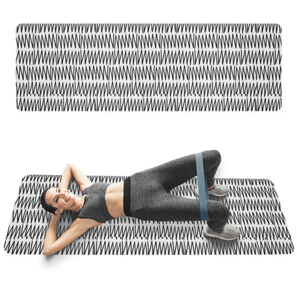 African Mud Print #19 Yoga Mat