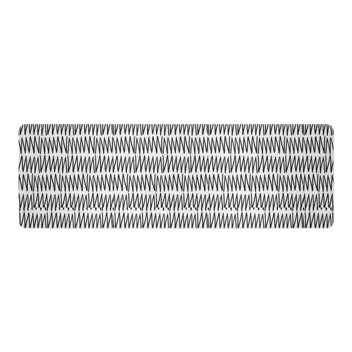 African Mud Print #19 Yoga Mat