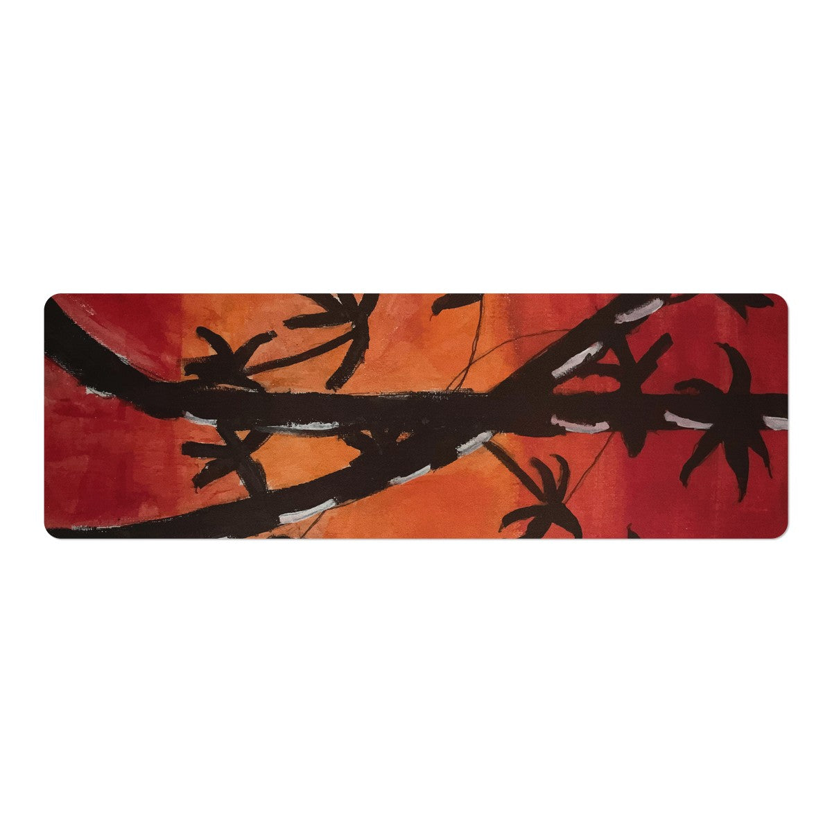 Bamboo at Sunset Yoga Mat