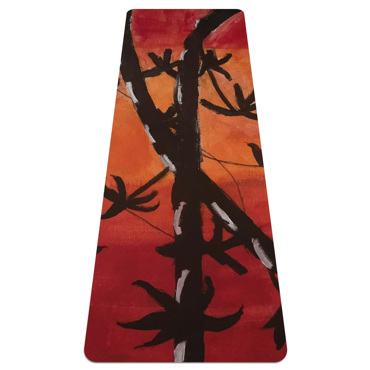 Bamboo at Sunset Yoga Mat